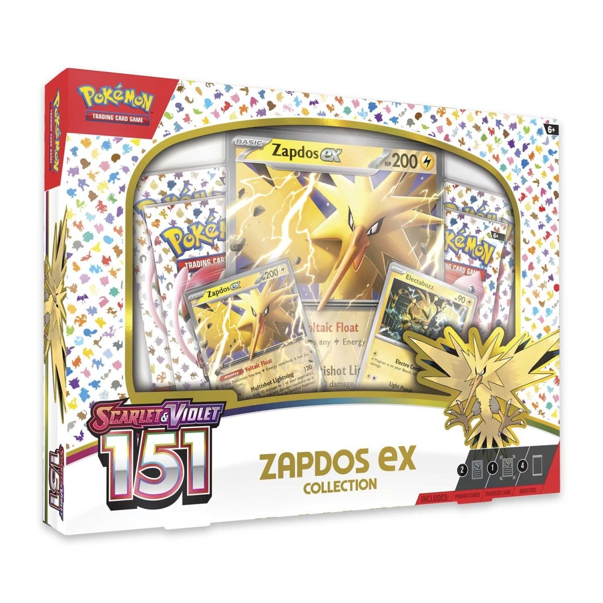 Pokemon Scarlet & Violet-151 Collection - Zapdos ex