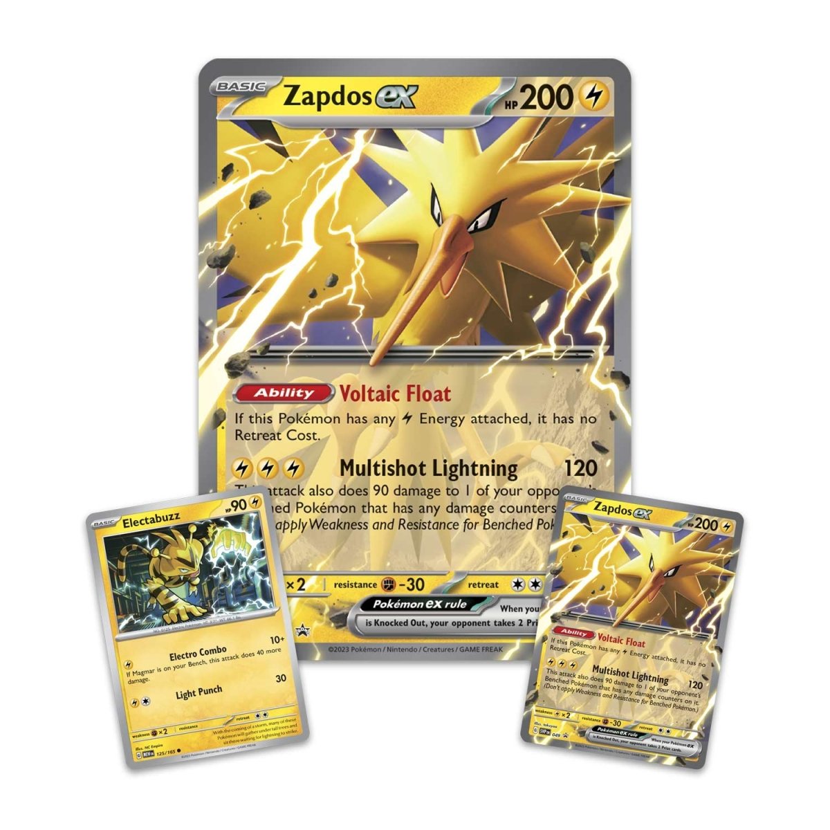 Pokemon Scarlet & Violet-151 Collection - Zapdos ex