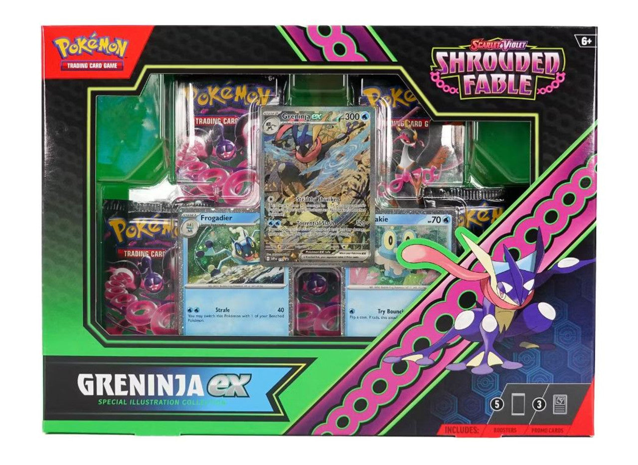 Greninja ex Special Illustration Collection Box - SV: Shrouded Fable