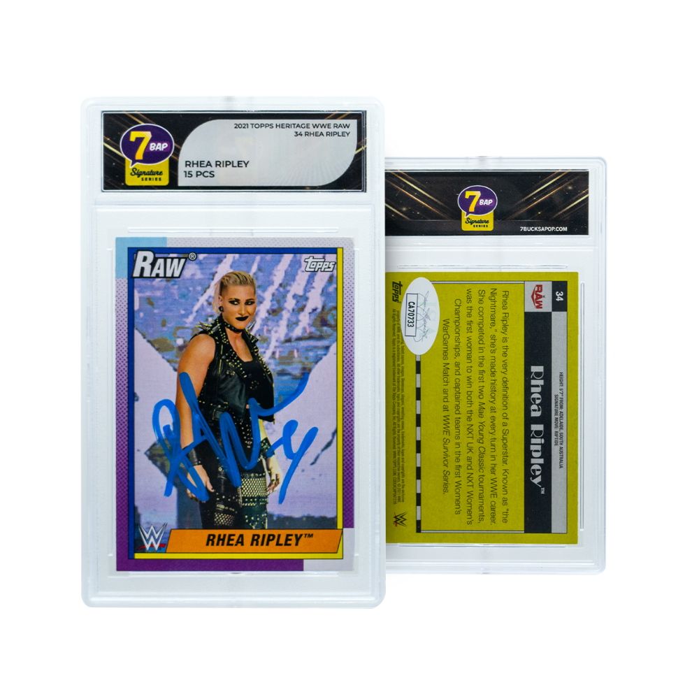 Rhea Ripley Cards Signature Series