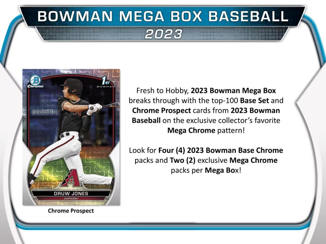 Megacaja de béisbol Bowman 2023