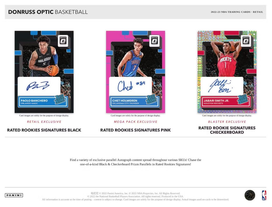 Caja de 6 balones de baloncesto Hobby Blaster Panini Donruss Optic 2022/23 (¡Prizms Shock verdes!)