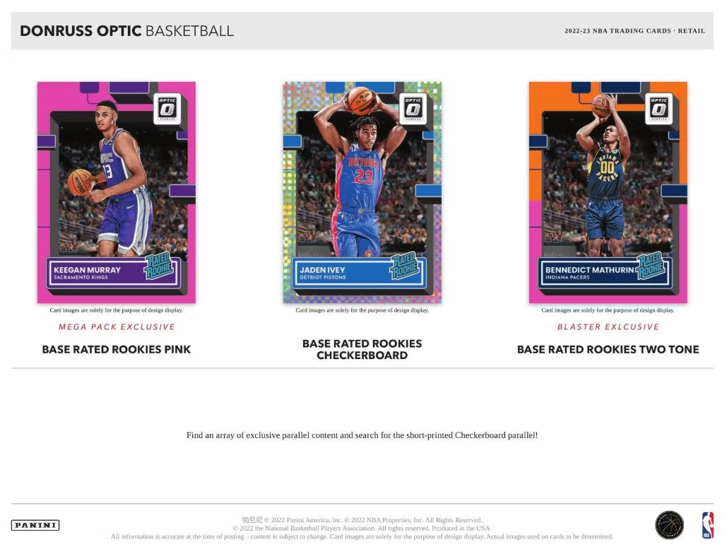 Caja de 6 balones de baloncesto Hobby Blaster Panini Donruss Optic 2022/23 (¡Prizms Shock verdes!)