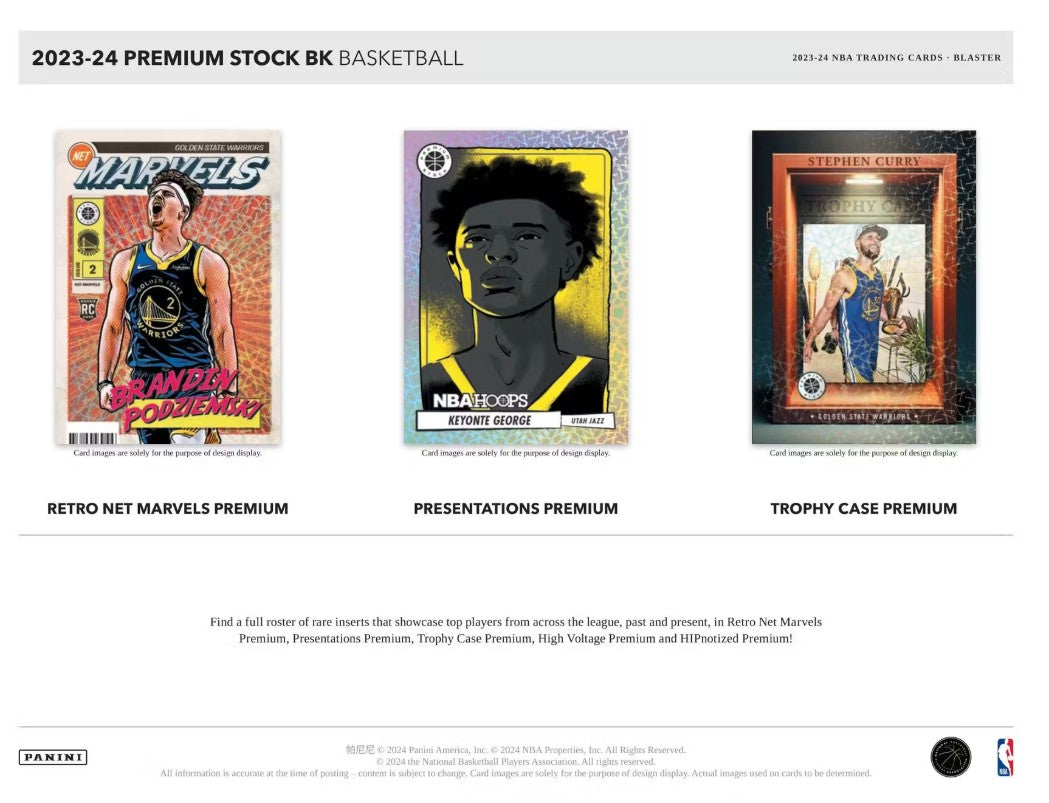 Caja Blaster de 6 unidades de baloncesto Panini Premium Stock 2023/24