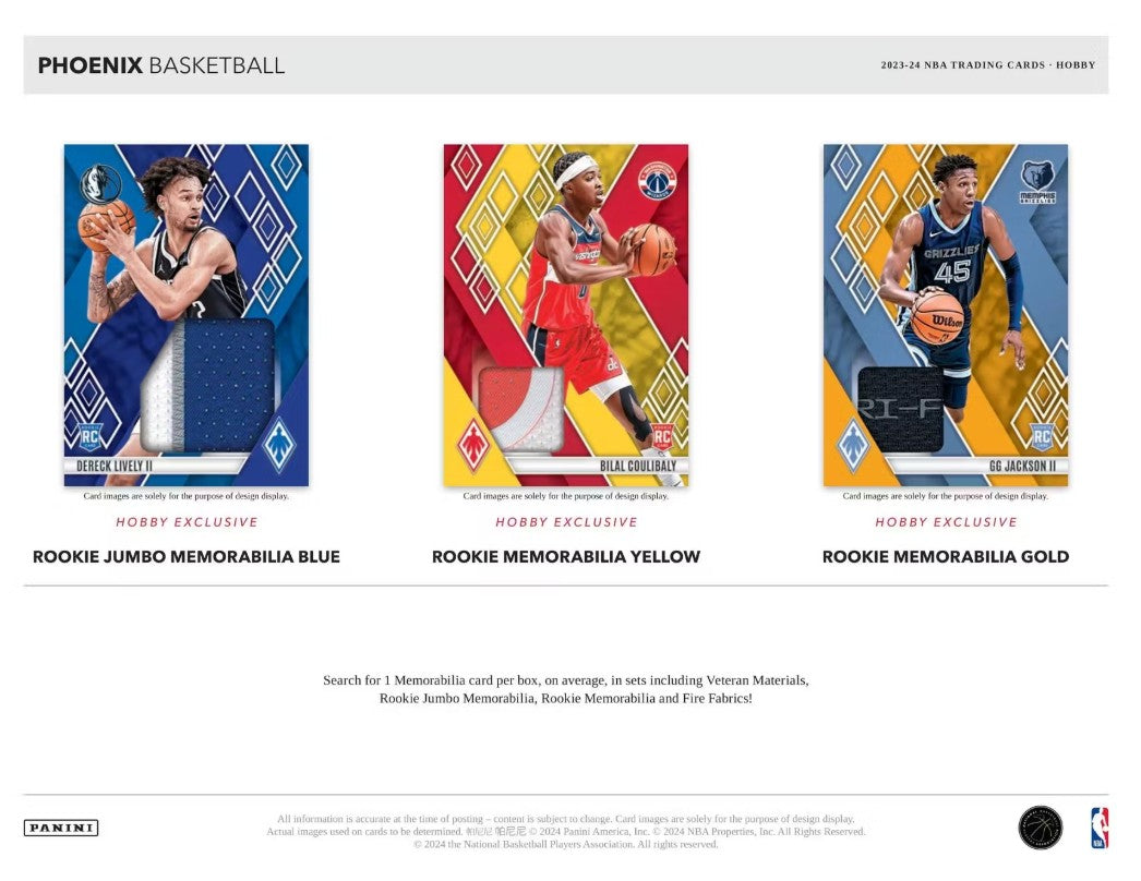 Caja de afición al baloncesto Panini Phoenix 2023/24