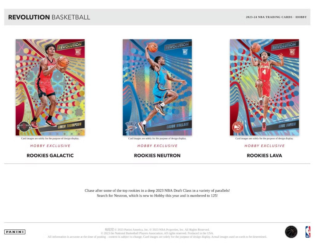 Caja de afición al baloncesto Panini Revolution 2023/24