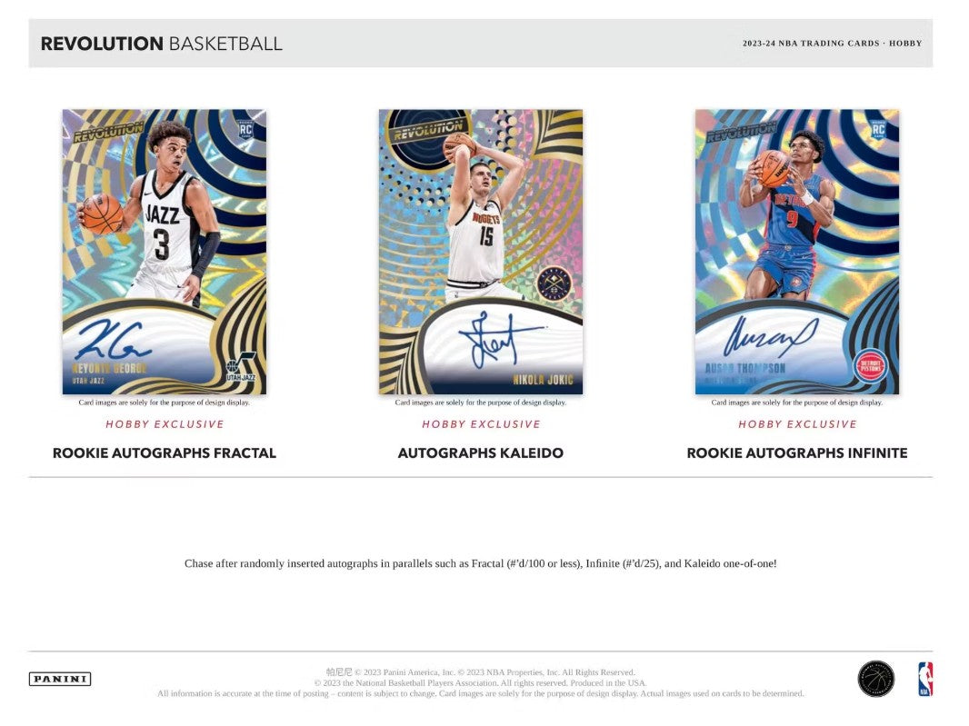 Caja de afición al baloncesto Panini Revolution 2023/24
