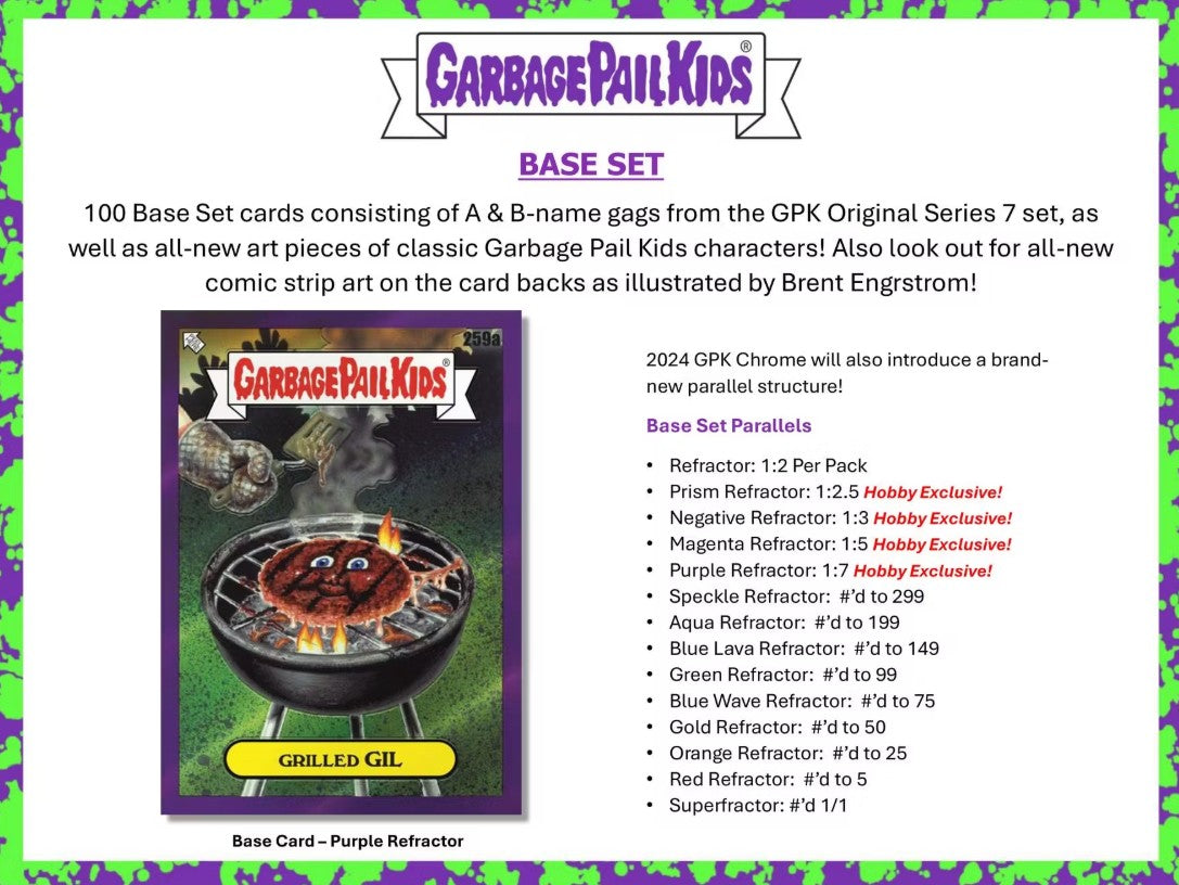 Garbage Pail Kids Chrome Series 7 Hobby Box (Topps 2024)