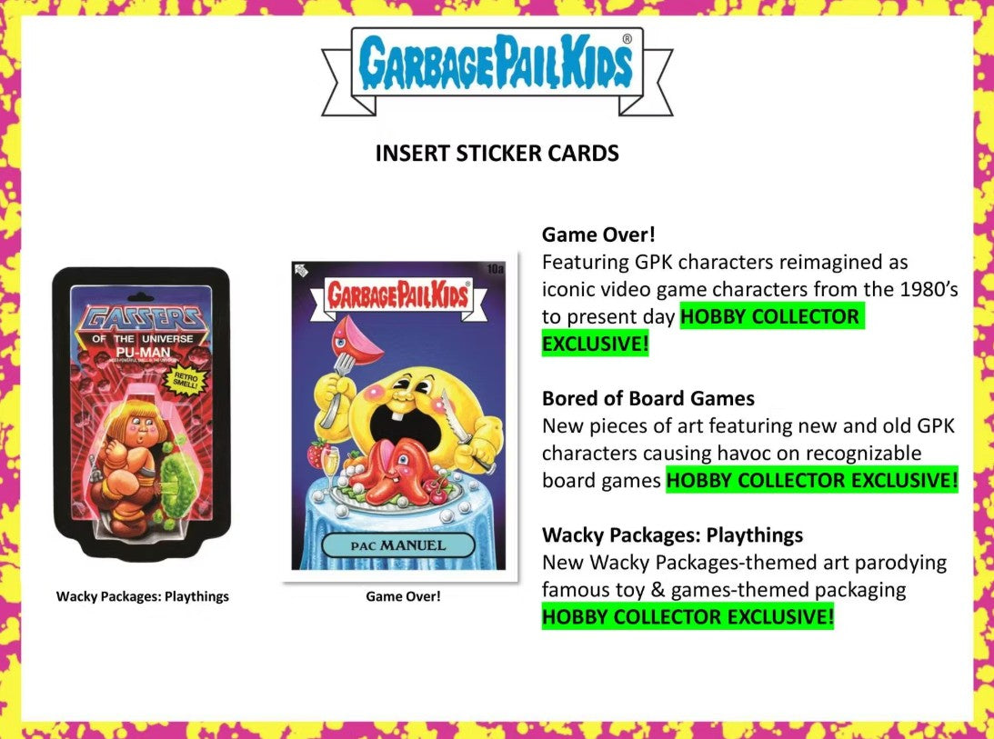 Garbage Pail Kids Series 1: Kids-At-Play Hobby Box (Topps 2024)