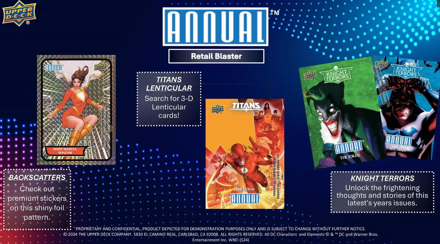 DC Annual 6-Pack Blaster Box (Upper Deck 2023/24)