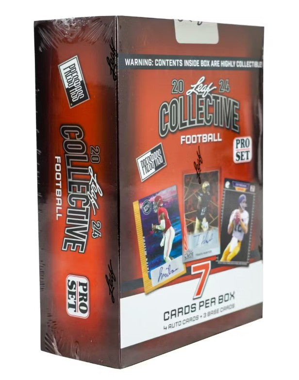 2024 Leaf Collective Football Hobby Box