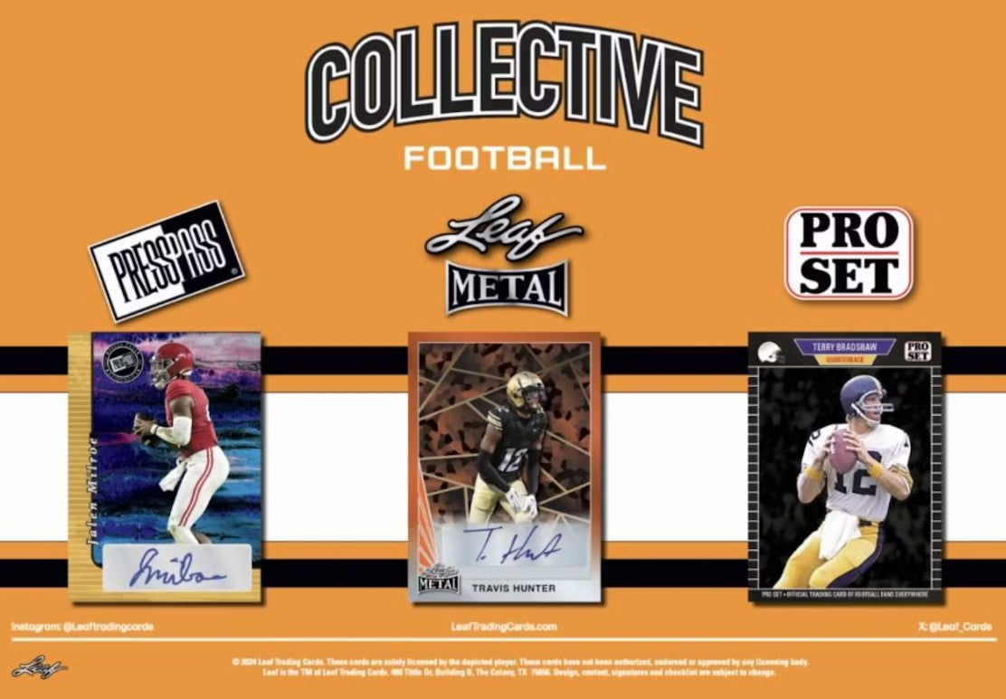 2024 Leaf Collective Football Hobby Box