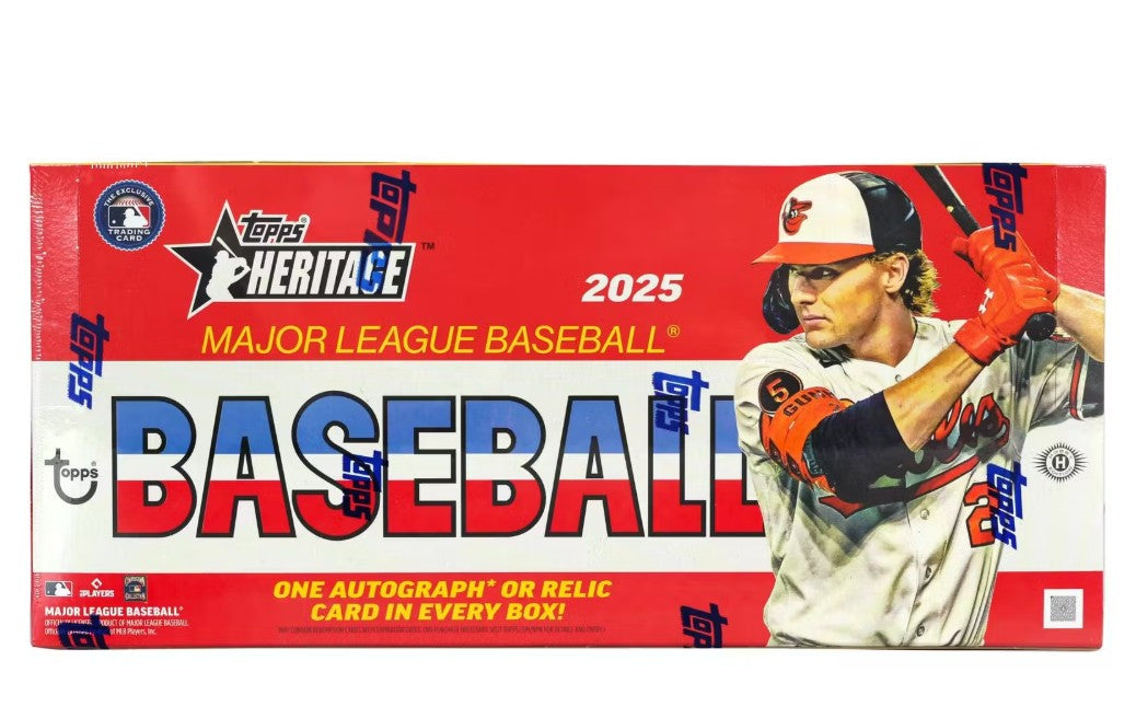 2025 Topps Heritage Baseball Hobby Box