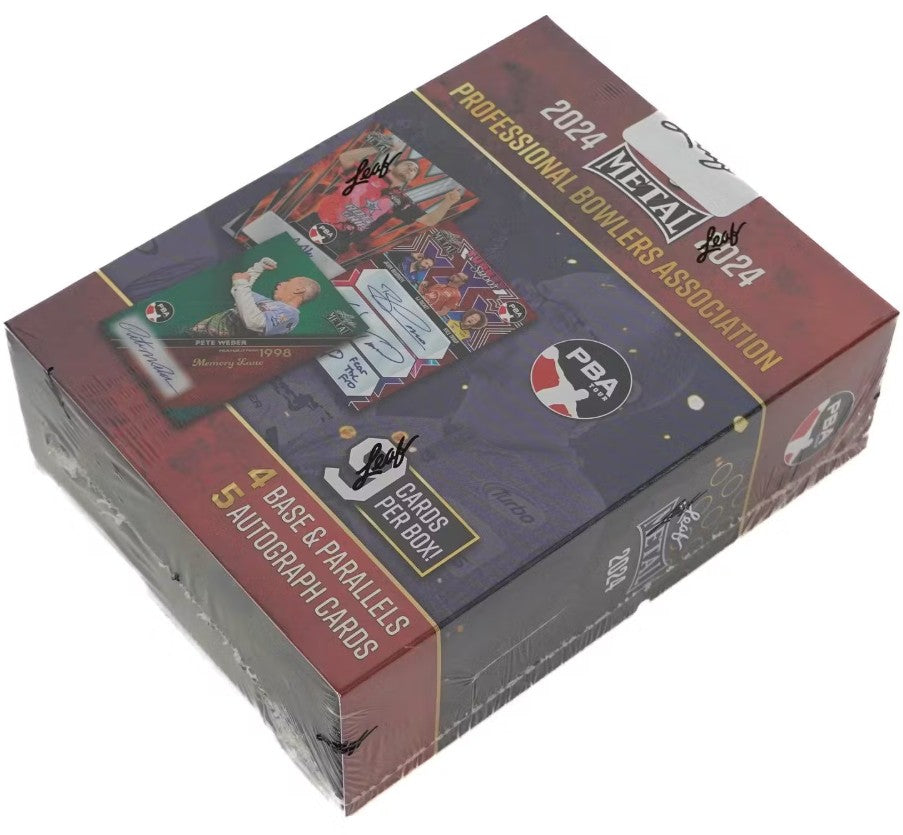 2024 Leaf Metal Professional Bowlers Association PBA Bowling Hobby Box