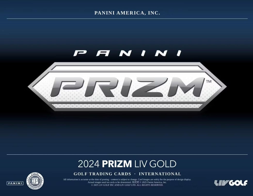 2024 Panini Prizm LIV Golf International Hobby Box