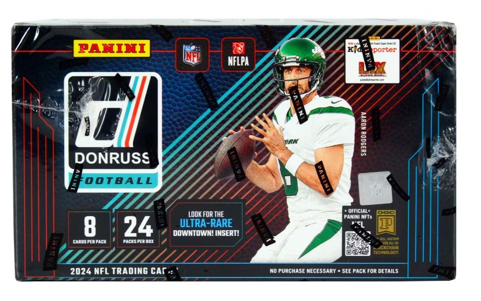 2024 Panini Donruss Football Retail 24-Pack Box