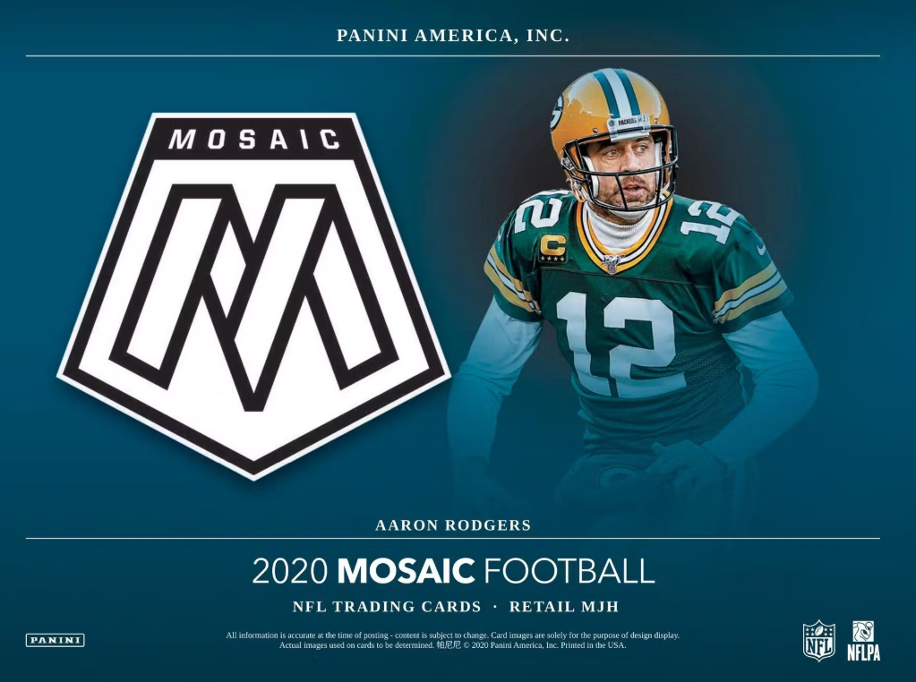2020 Panini Mosaic Football Hanger Box