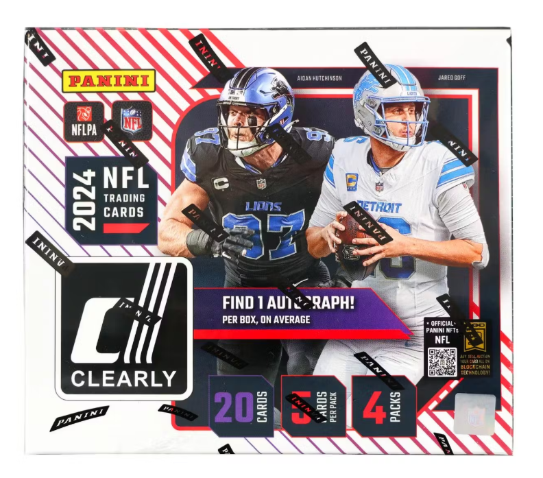 2024 Panini Clearly Donruss Football Hobby Box