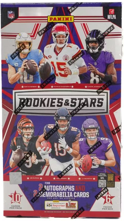 2024 Panini Rookies & Stars Football Hobby Box