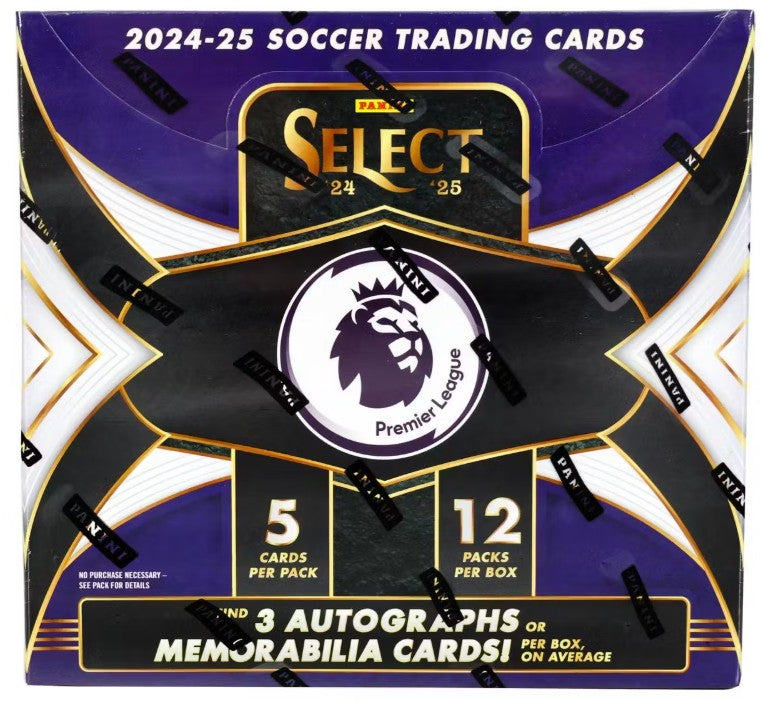 2024/25 Panini Select Premier League EPL Soccer Hobby Box