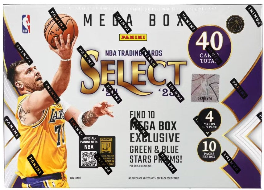 2024/25 Panini Select Basketball Hobby Mega Box