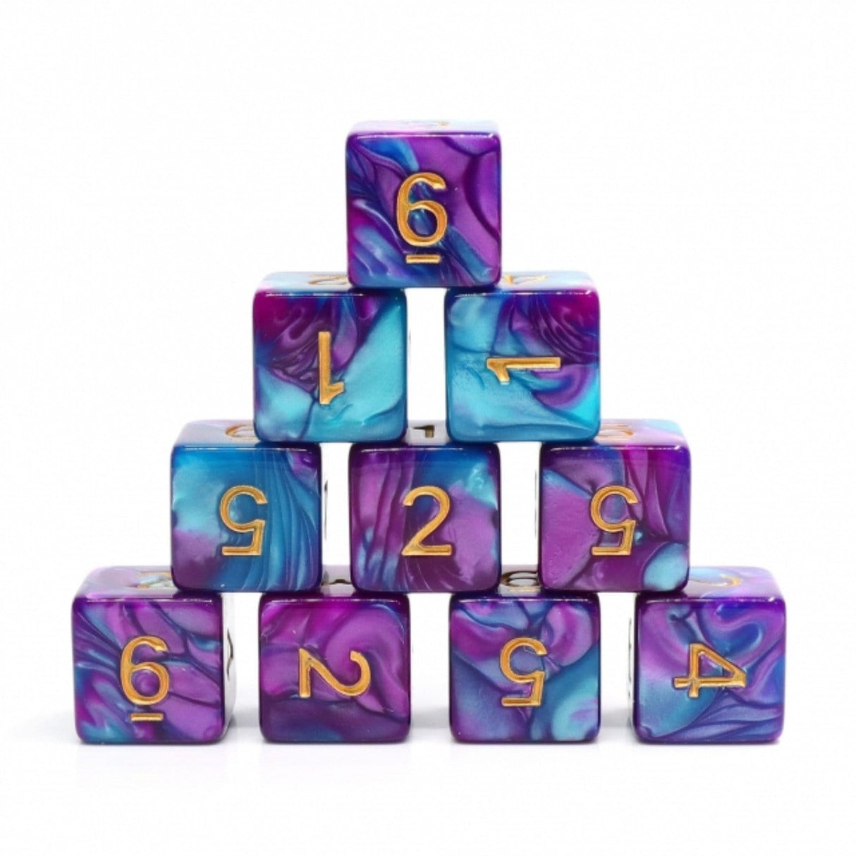12 piece D6s - Mermaid Beach