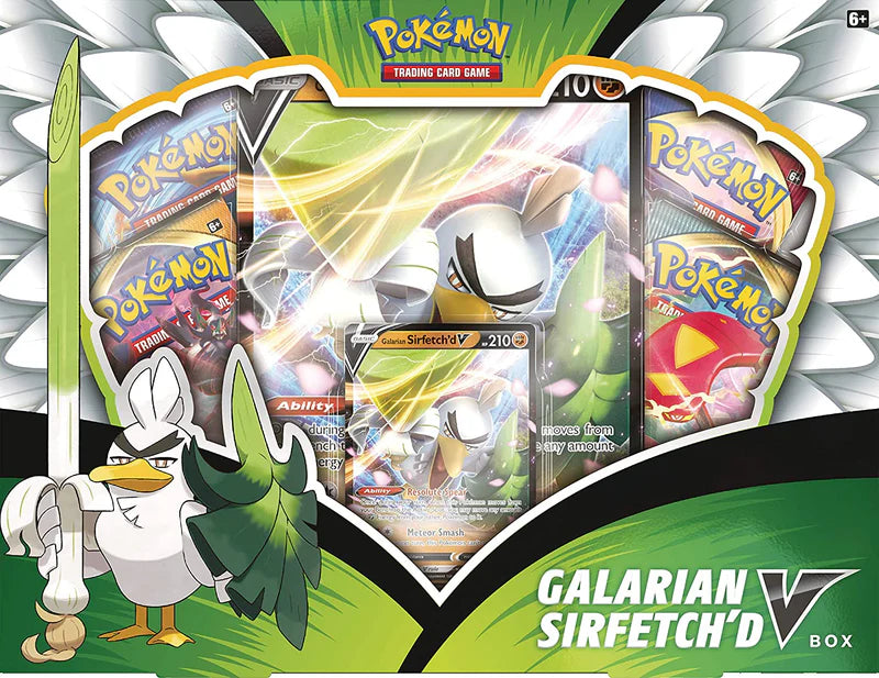 Galarian Sirfetch'd V Box - SWSH03: Darkness Ablaze