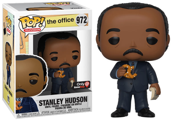 Stanley Hudson (w/Pretzel, The Office) 972 - GameStop Exclusive