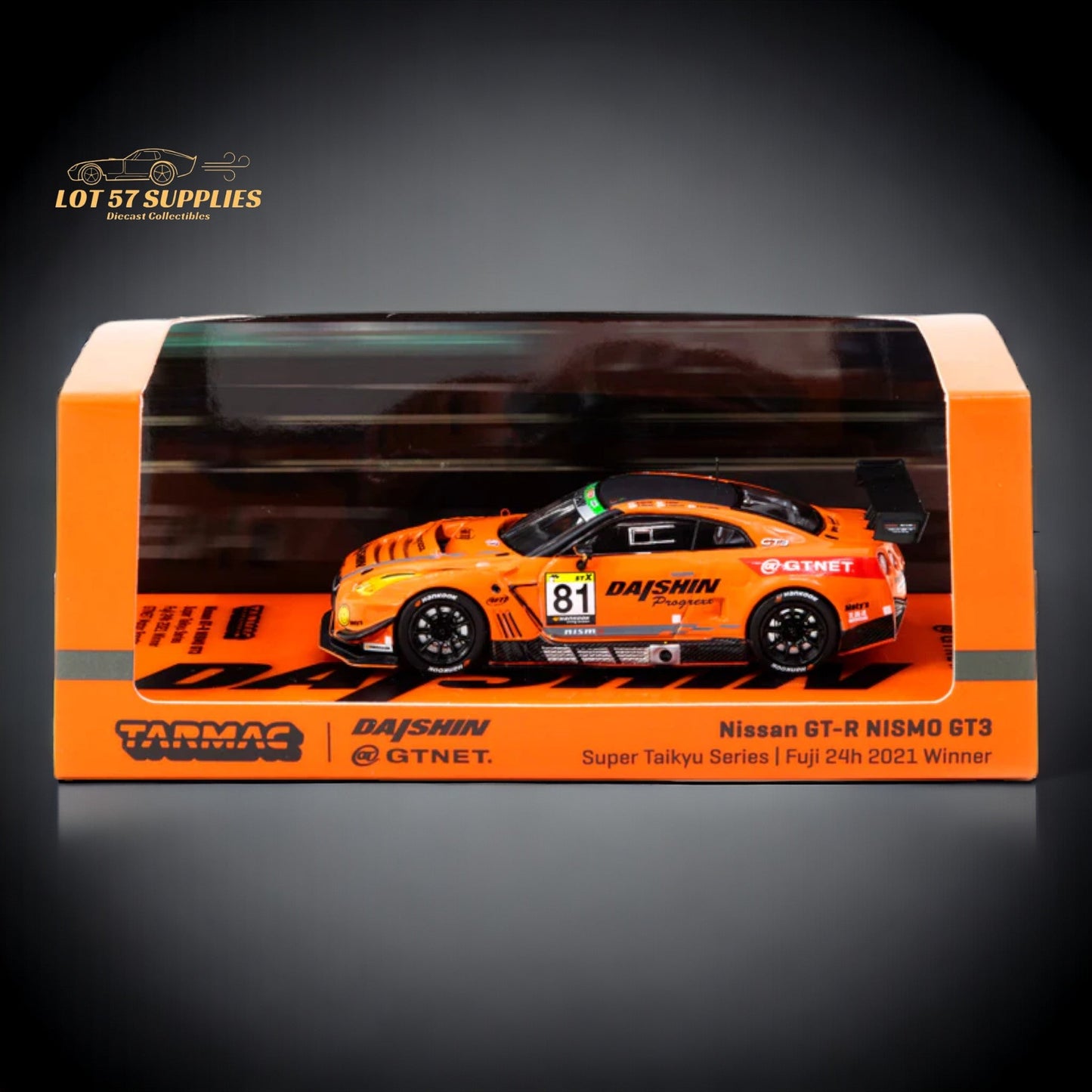Tarmac Works Nissan GT-R R35 NISMO GT3 1:64