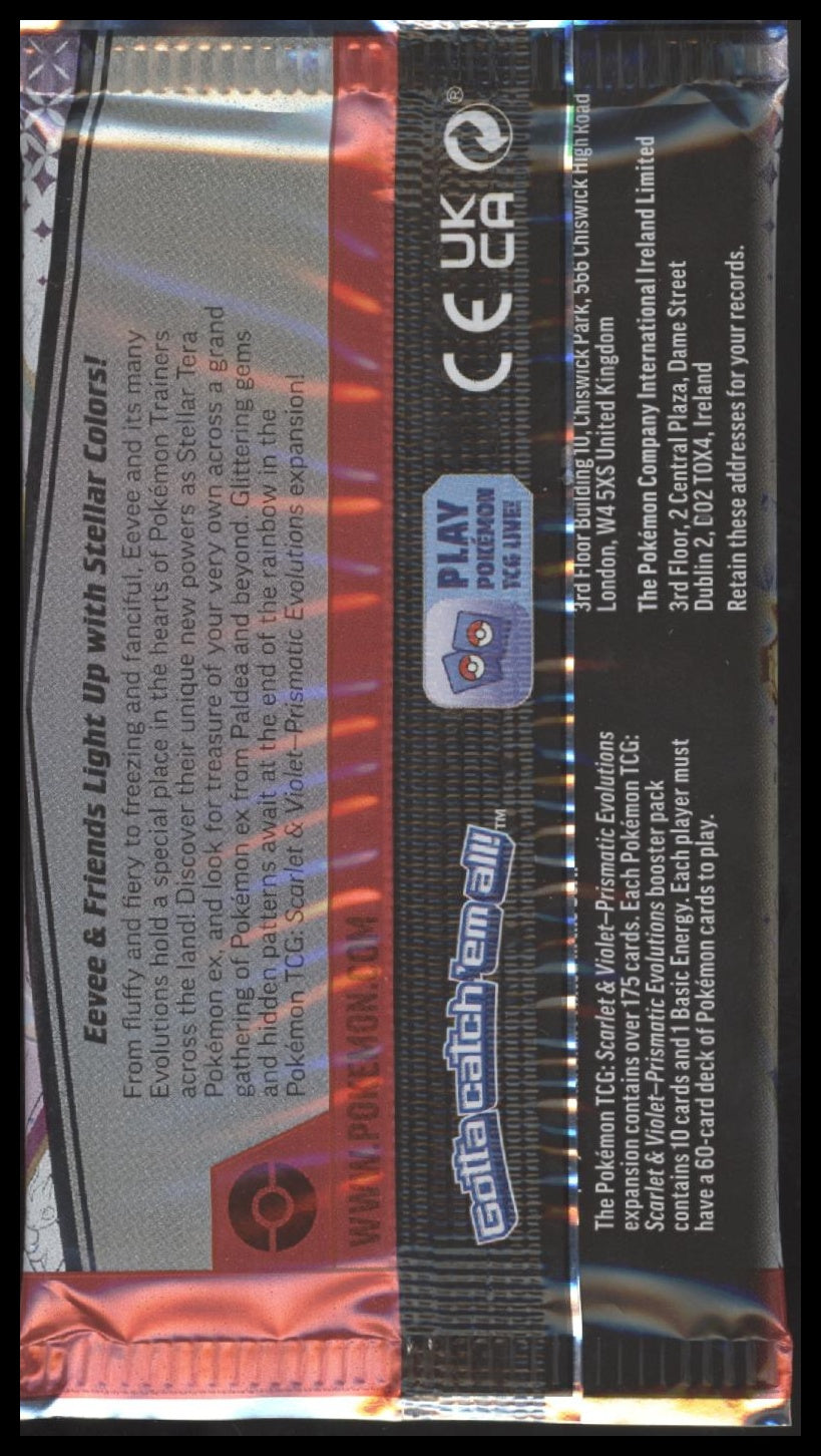 Prismatic Evolutions Booster Pack