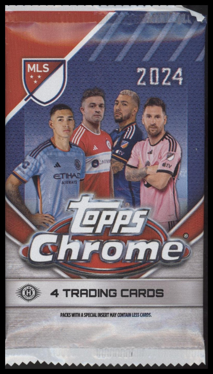 2024 Topps Chrome MLS Hobby Box Single Pack