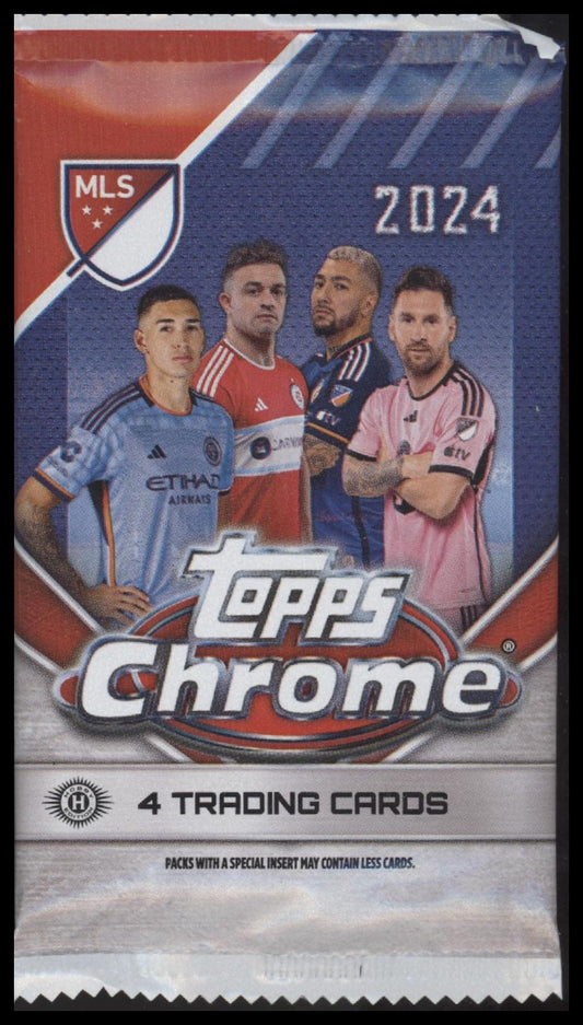 2024 Topps Chrome MLS Hobby Box Single Pack