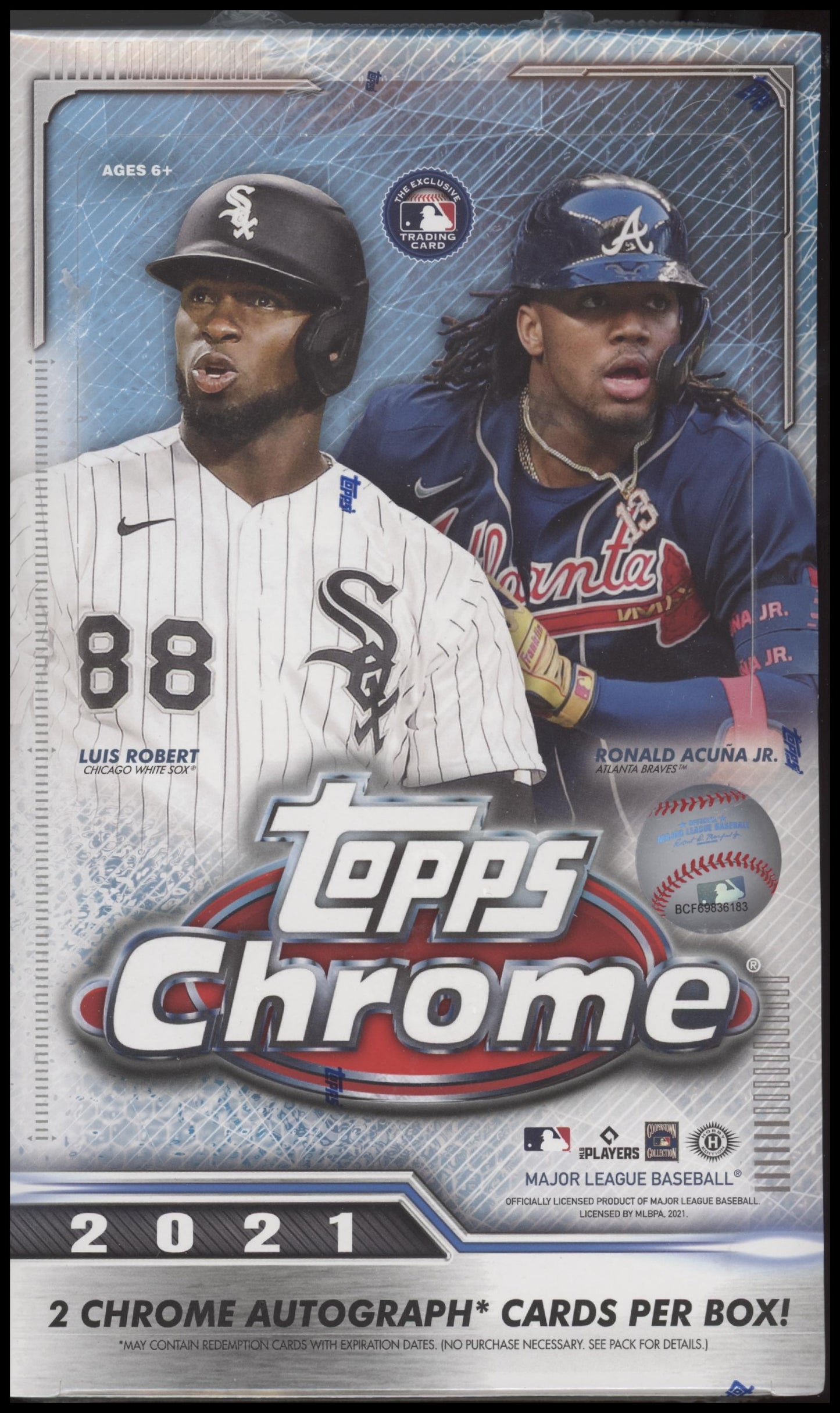 2021 Topps Chrome Hobby Box