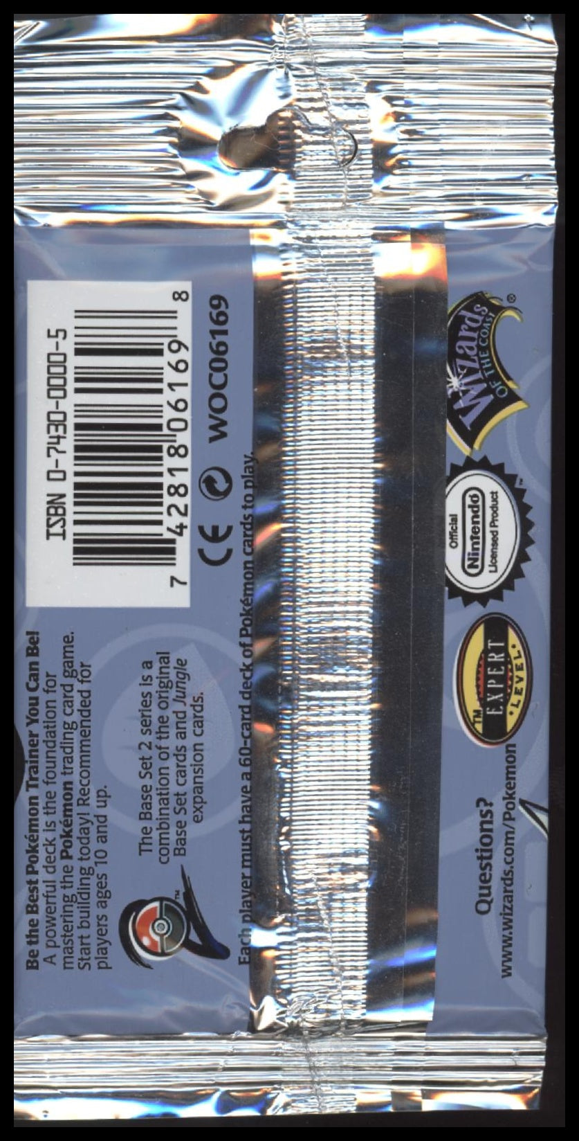 Pokemon Base Set 2 sealed booster pack full art set (4 packs)