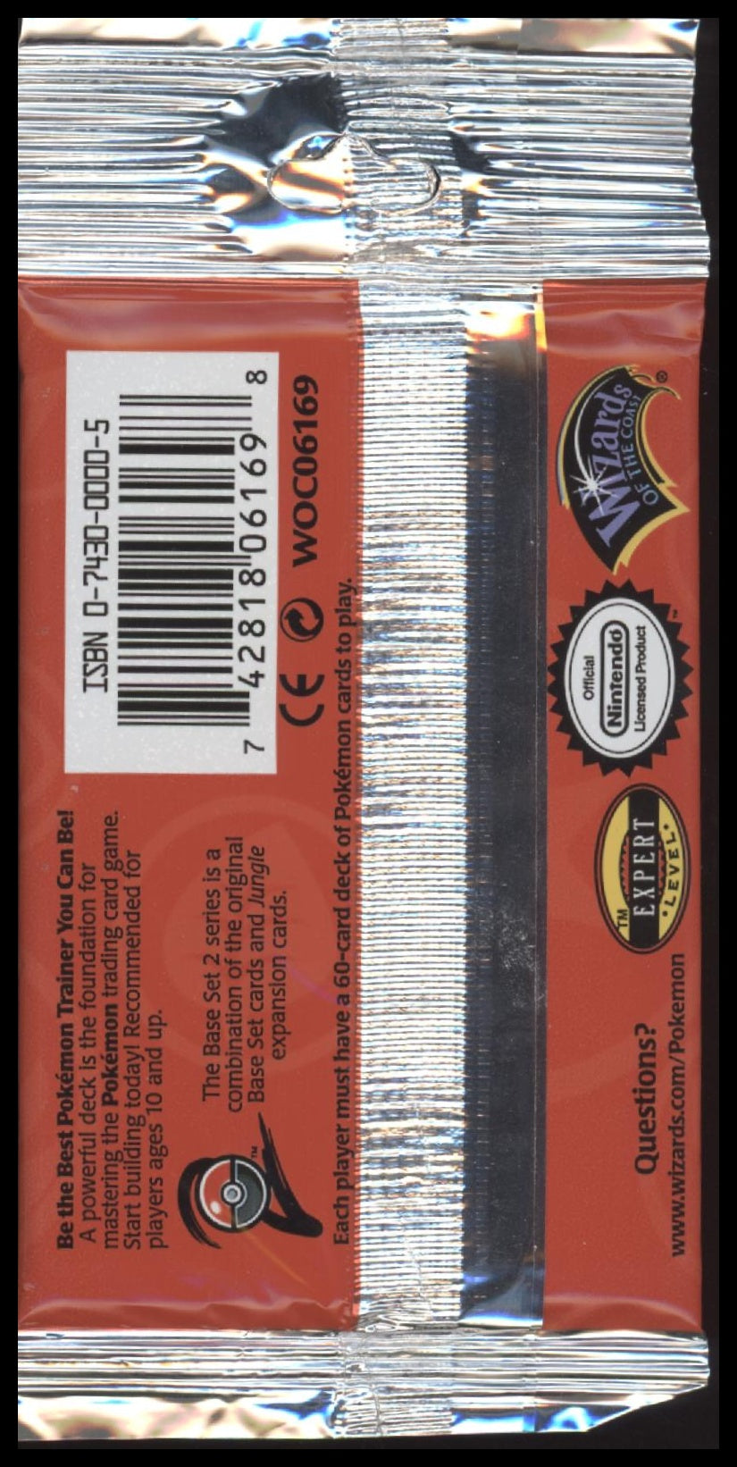 Pokemon Base Set 2 sealed booster pack full art set (4 packs)
