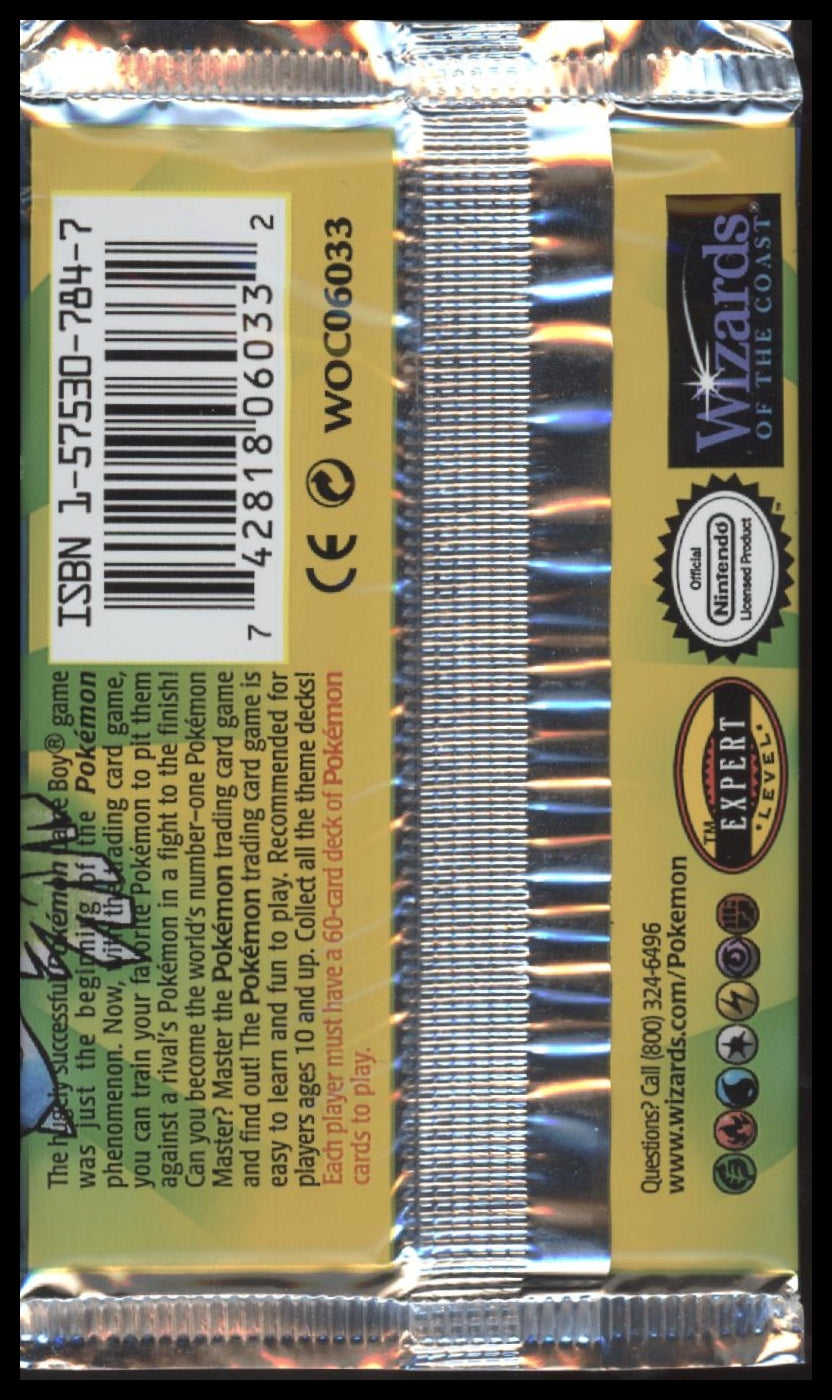 Pokemon Base Set sealed booster pack full art set (3 packs)