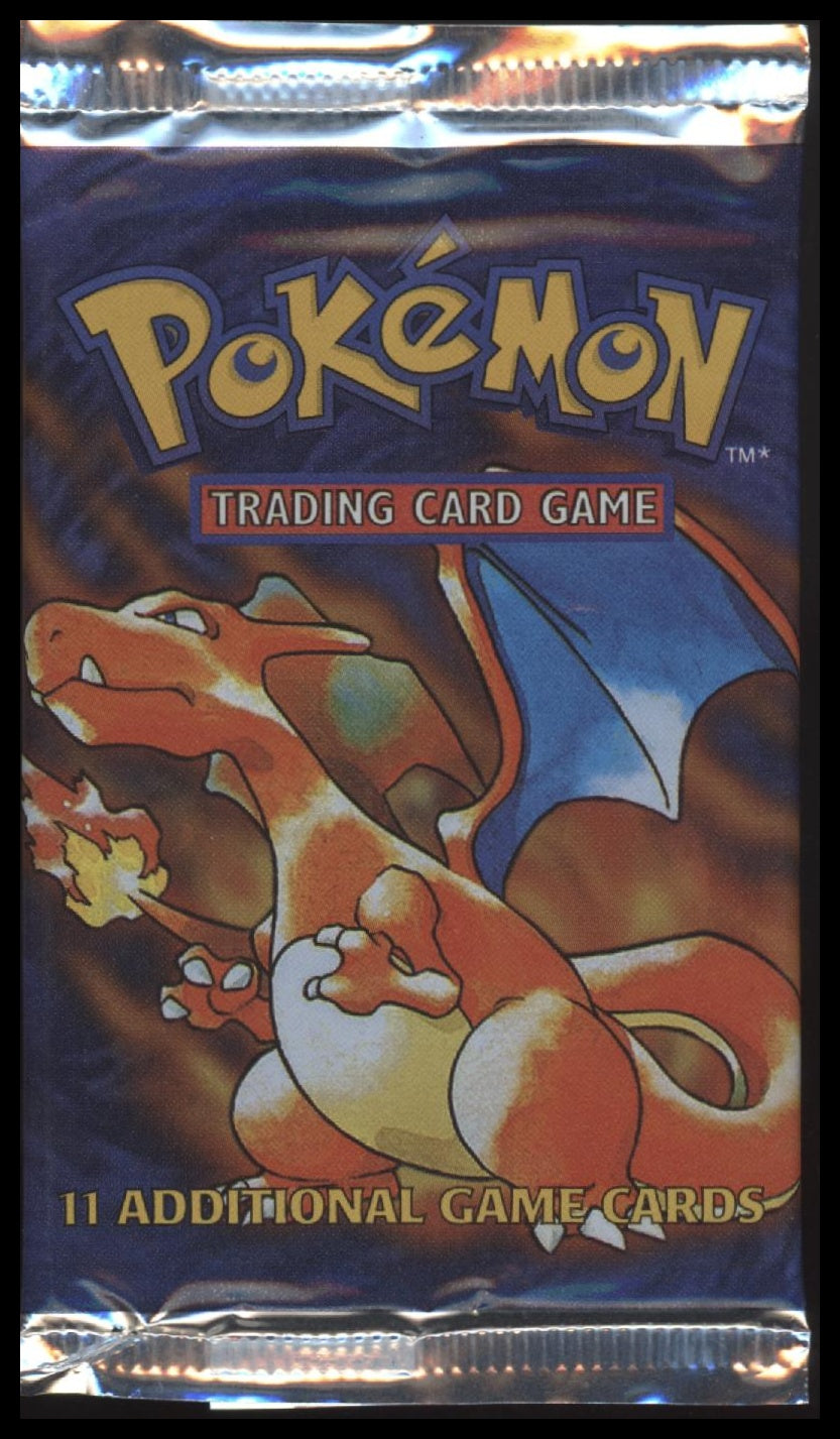 Pokemon Base Set sealed booster pack full art set (3 packs)