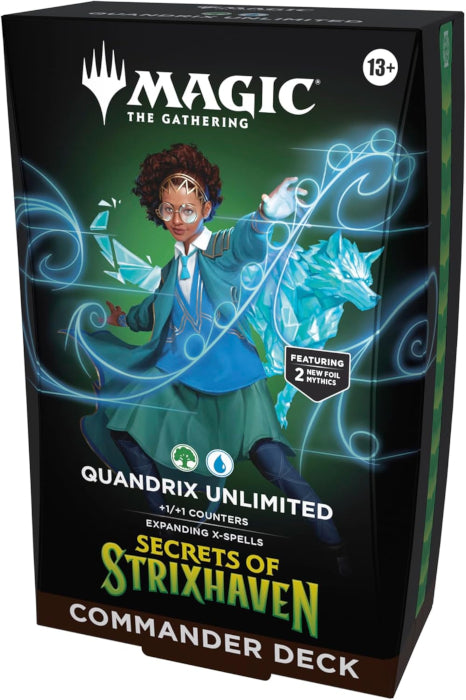 MTG: Secrets of Strixhaven Commander Deck - Quandrix Unlimited