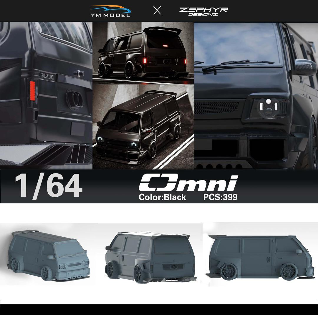 (Pre-Order) YM Model Suzuki Carry Omni 1:64