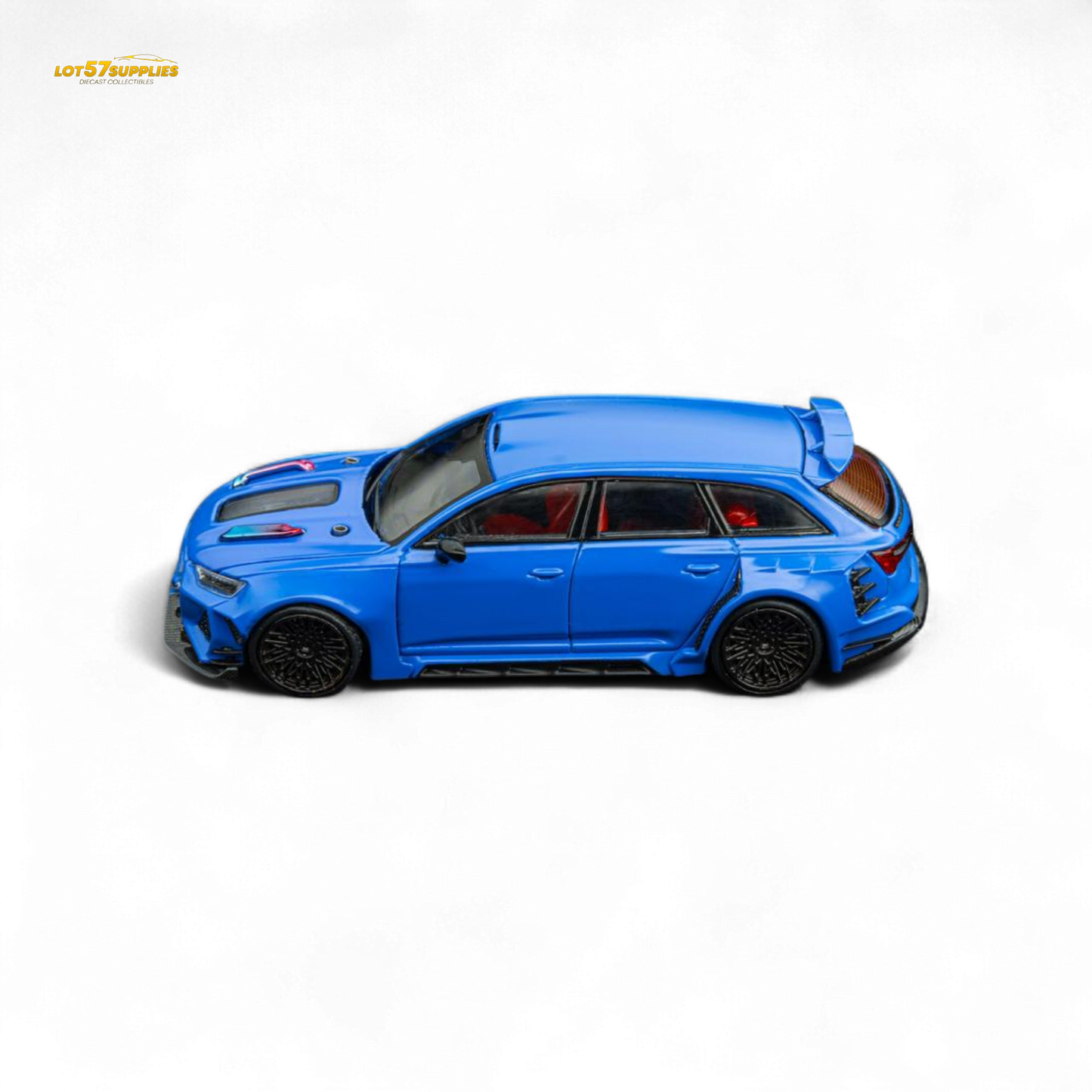 (Pre-Order) DCM Modified Audi RS6 Wagon Blue 1:64