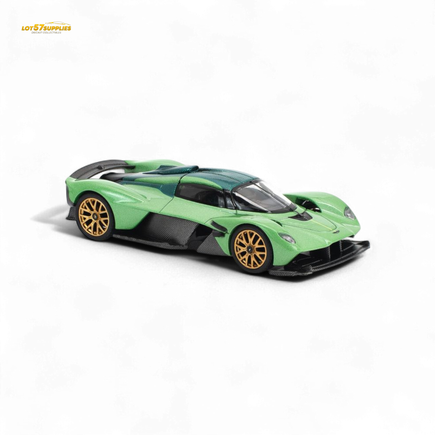 (Pre-Order) PopRace Aston Martin Valkyrie Iridescent Emerald 1:64