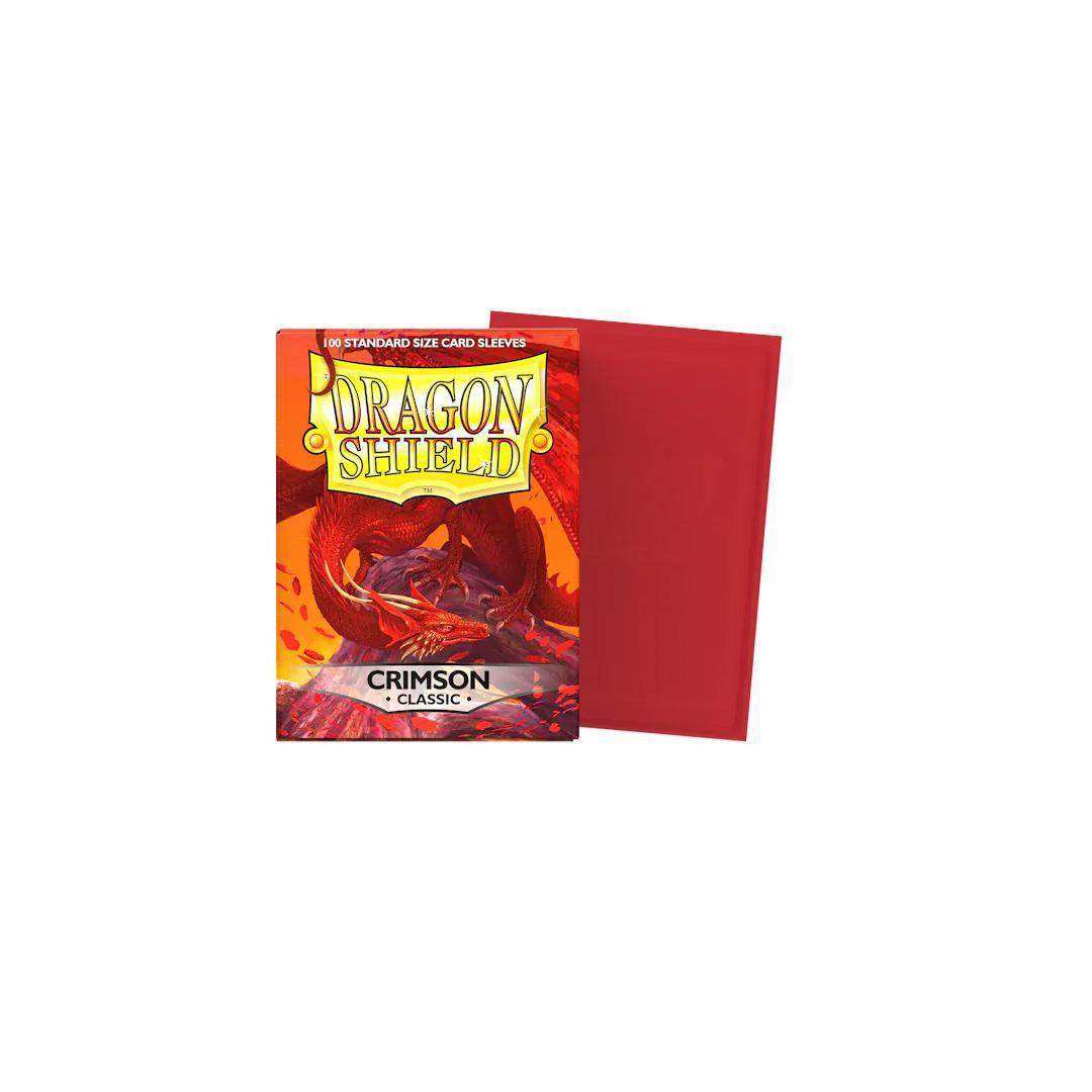 Dragon Shield Classic - Crimson (100-Pack)