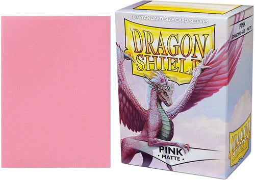 Dragon Shield Matte Sleeves - Pink (100-Pack)