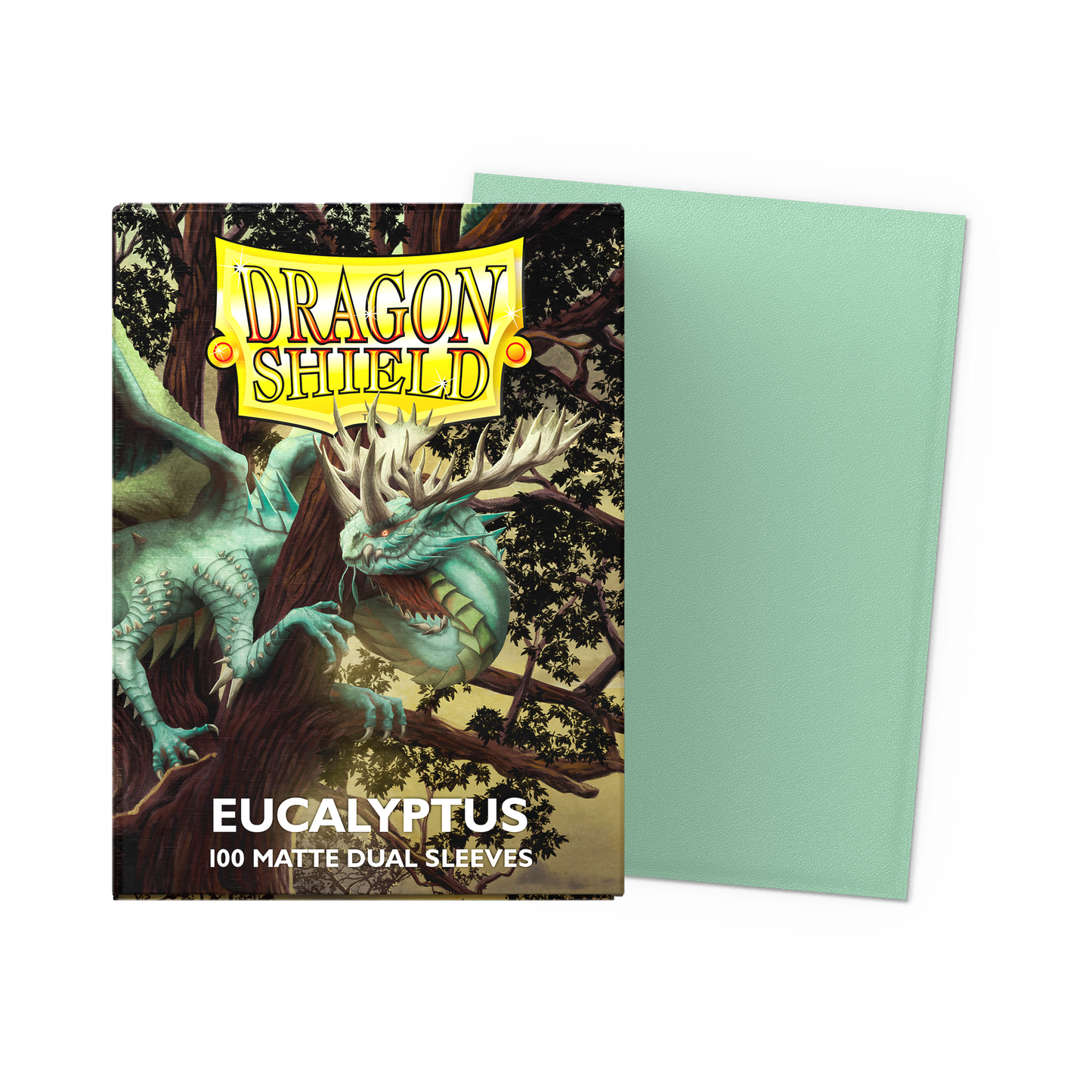 Dragon Shield Dual Matte Standard Sleeves - Eucalyptus (100-Pack)