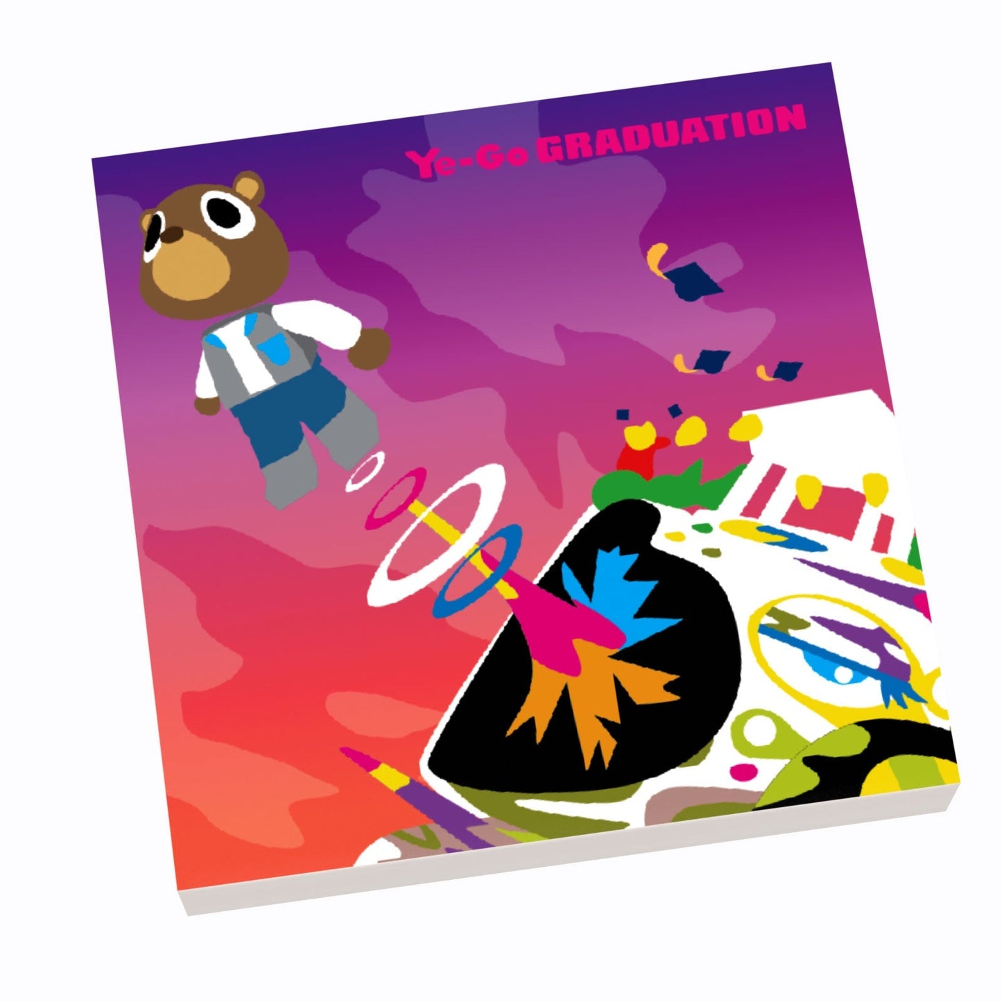 Ye-Go, Graduation Music Album Cover (2x2 Tile) - B3 Customs