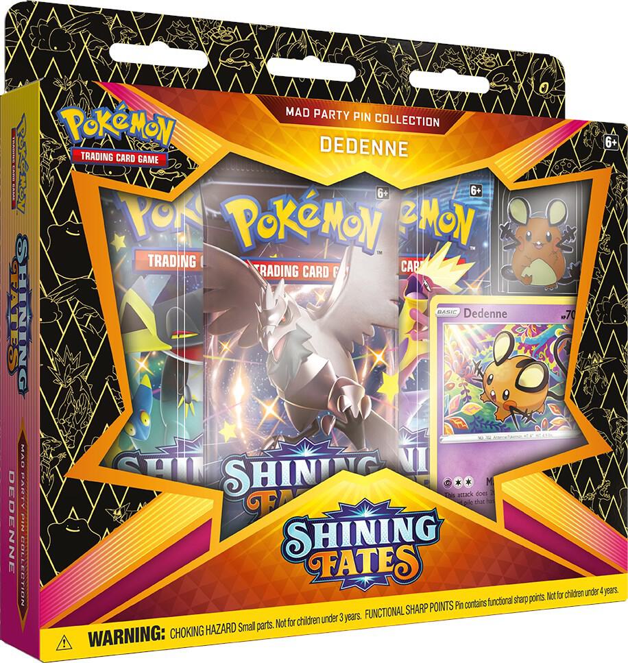 Shining Fates Mad Party Pin Collection - Dedenne