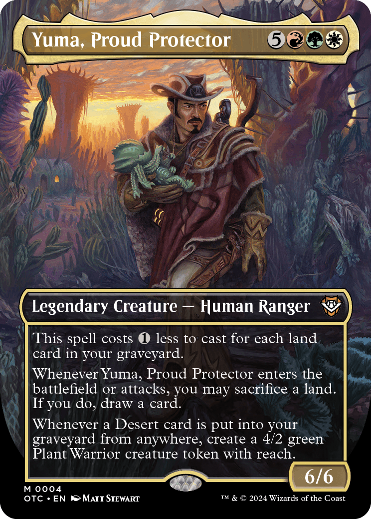 Outlaws of Thunder Junction Commander Deck - Desert Bloom