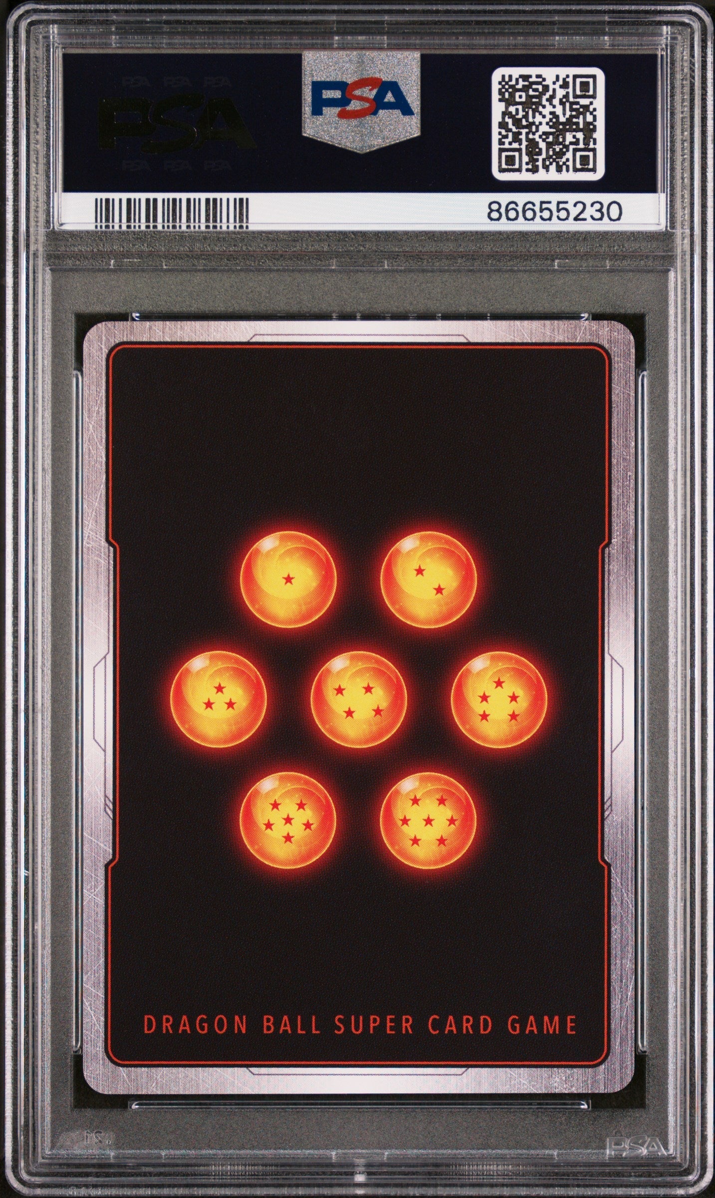 2022 DRAGON BALL SUPER MYTHIC BOOSTER SS4 S.GOKU/BYD.LMTS. #P-262 - PSA 8