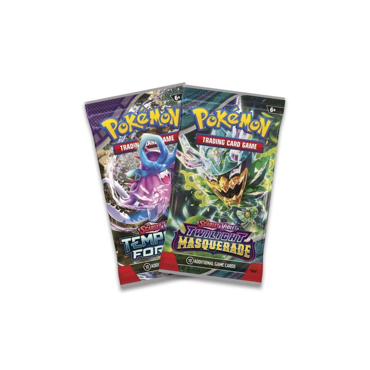 2 paquetes de refuerzo y borrador de Gengar