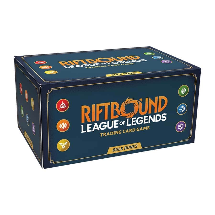 Riftbound TCG Bulk Runes - 324 Runes Storage Box